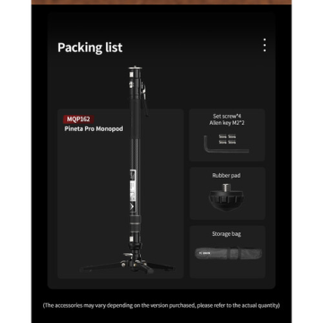 YC Onion Pineta Pro Carbon Fiber Monopod & FH60 | Alan Photo